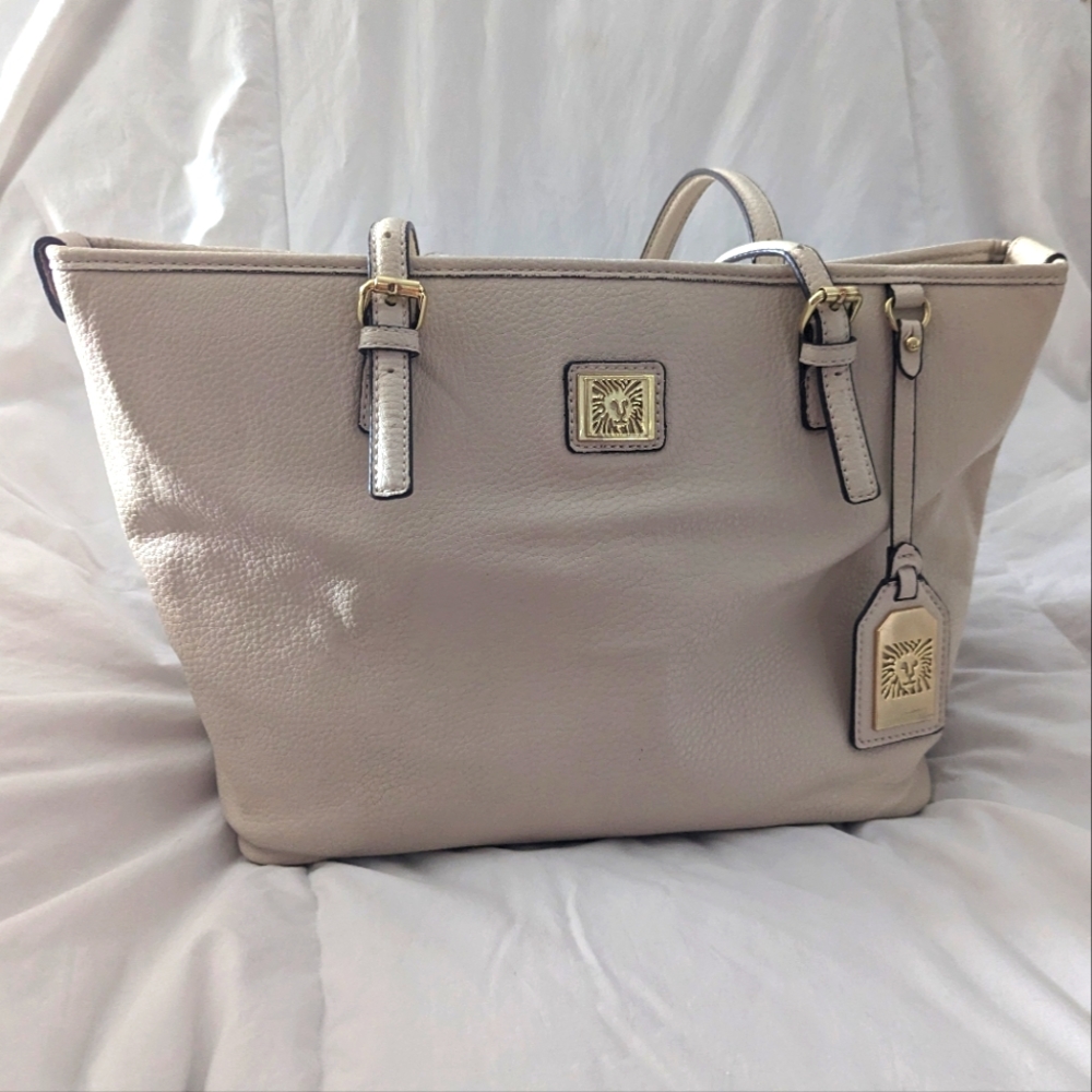 Anne Klein Triple Compartment Satchel